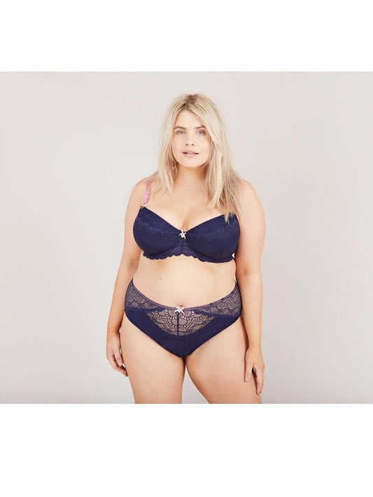 Lace Padded Balcony Bra