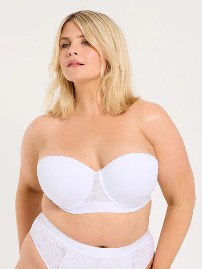 Floral Lace Multiway Strapless Bra