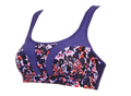 Abstract print Sports Bra