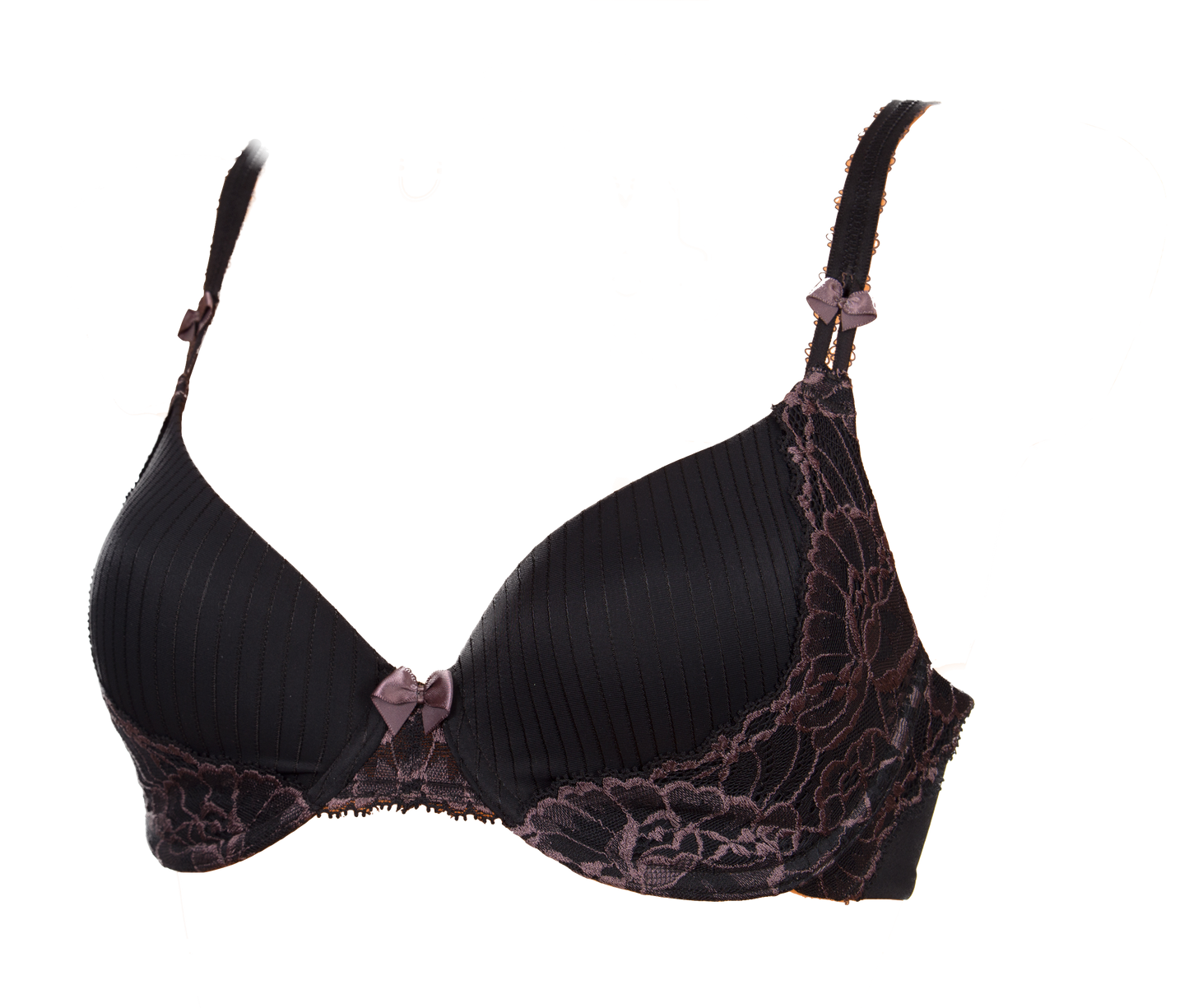 Adored Black Padded Bra