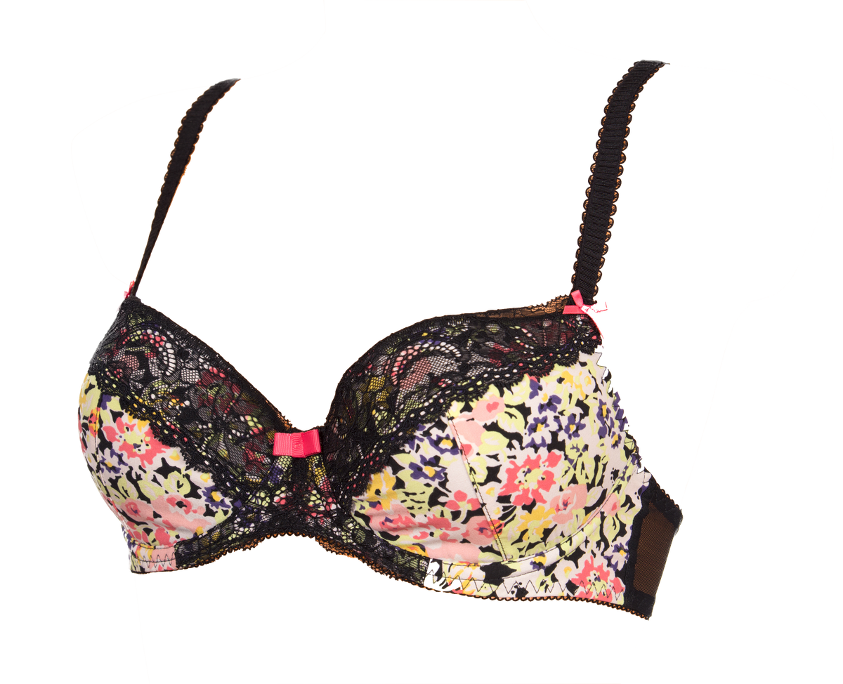 Floral Jolie Bra