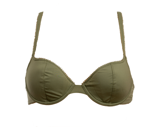 Olive T-Shirt Bra