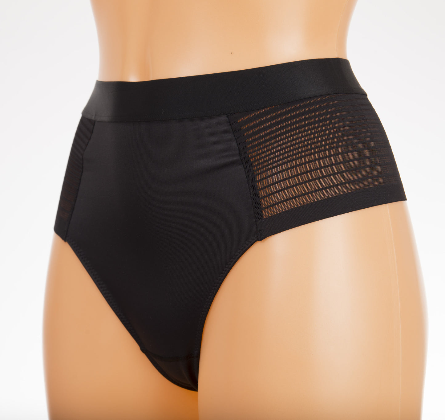 High Rise Back Thong/Briefs